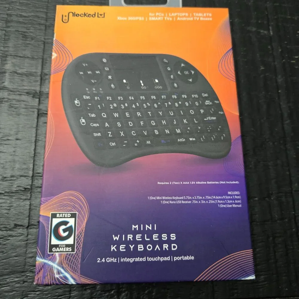 Unlocked- Mini Wireless Keyboard. New, Unopened.
